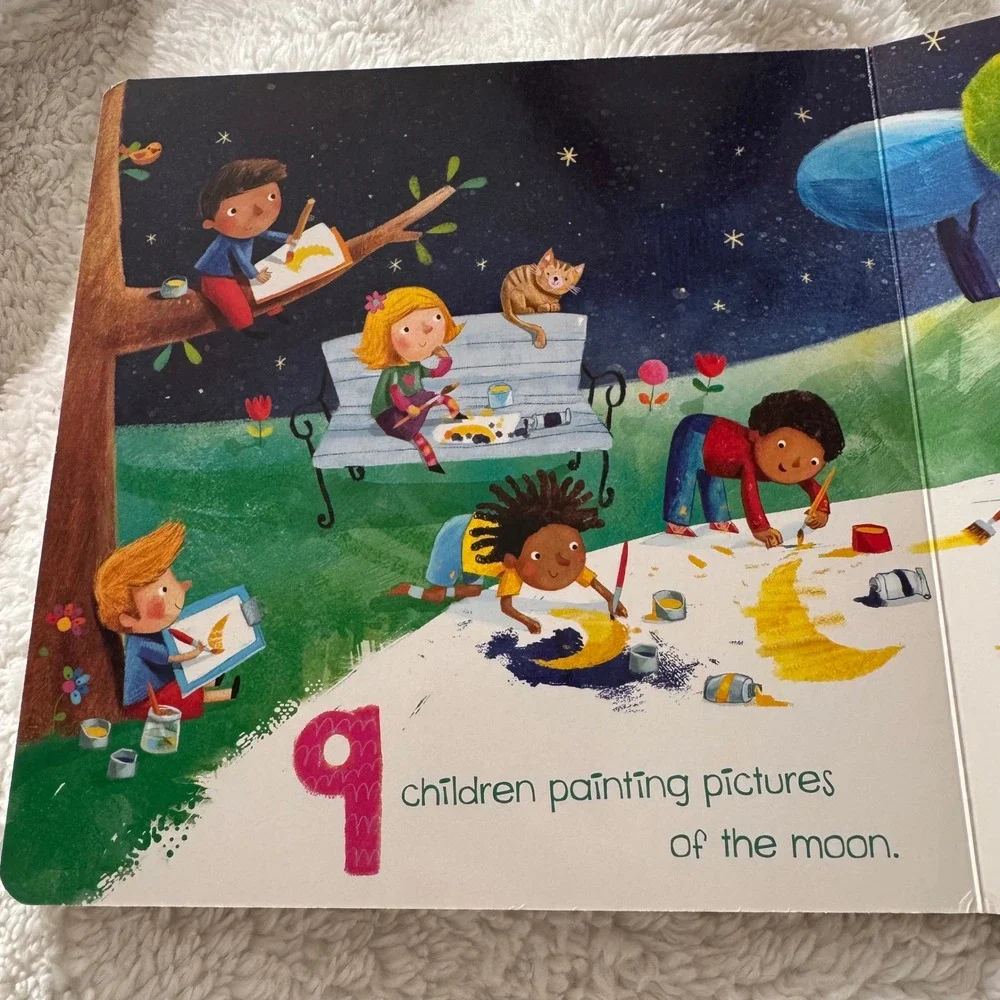 Numbers at the Park BoardBook Charles Ghigna 2014 Counting 1-10 Illustrated Park